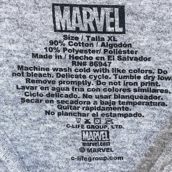 Marvel Men’s Y2K Super Hero’s Tee GUC Size XL - Picture 4 of 4
